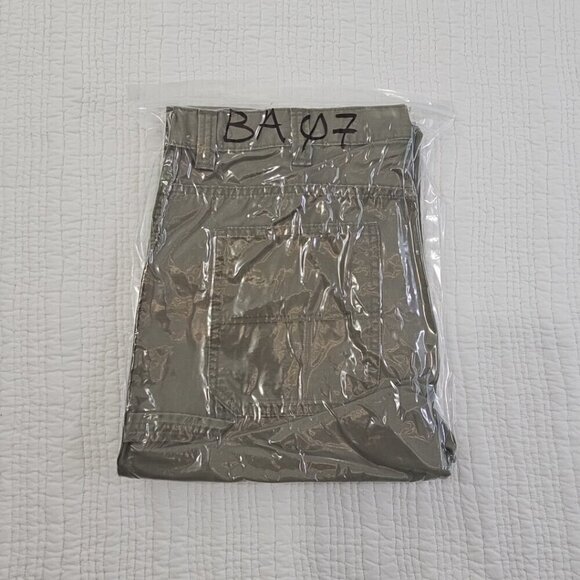 Blue Mountain Canvas Relaxed Fit 5 Pocket Pants Army Green Straight Leg EUC - Picture 14 of 14